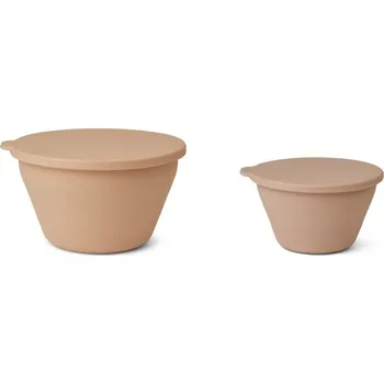 LIEWOOD Skládací svačinové misky Dale - Tuscany rose/pale tuscany mix