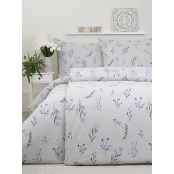 Povlečení Prodloužené krepové povlečení Renforcé - Chloe šedá