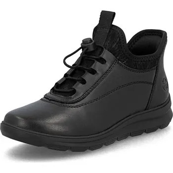 Dámské polobotky Dámské polobotky RIEKER Z0057-00 černá W5 37