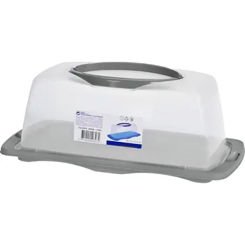 Dóza na potraviny EXCELLENT Přepravní dóza na moučník šedá KO-Y54231020seda