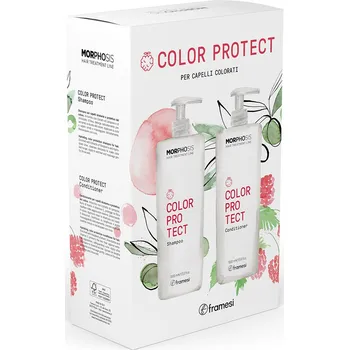 Vlasová regenerace Framesi Kit Color Protect pro ochranu a zářivost barvených vlasů šampon 1000 ml + kondicionér 1000 ml