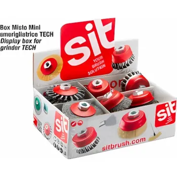 CMN-KARNASCH Sada kartáčů z oceli pro úhlové brusky (16 kusů)