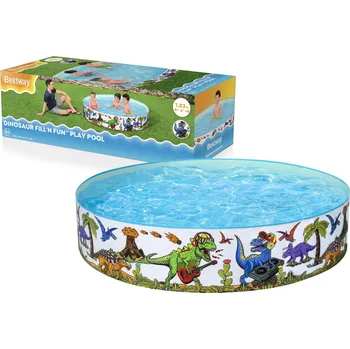 Zahradní bazén s dinosaury 183 cm x 38 cm - Bestway 55022