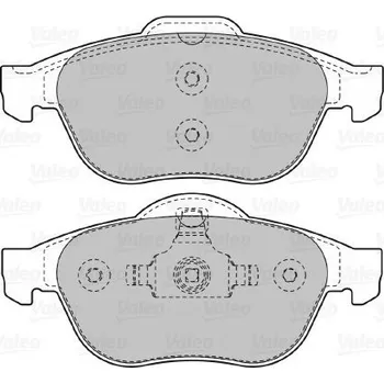 Brzdová destička VALEO Brzdové destičky 598471