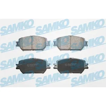 Brzdová destička Sada brzdových destiček, kotoučová brzda SAMKO 5SP1361