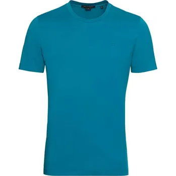 Pánské tričko PORSCHE DESIGN Triko s kulatým výstřihem. barva modrý oceán