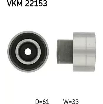 Motor automobilu SKF Vratná/vodící kladka - ozubený řemen SK VKM22153