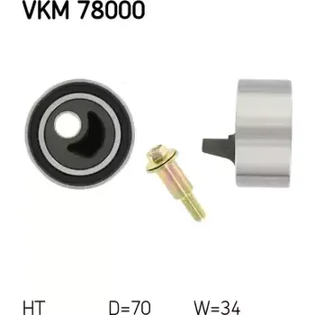 Motor automobilu SKF Napínací kladka - ozubený řemen SK VKM78000