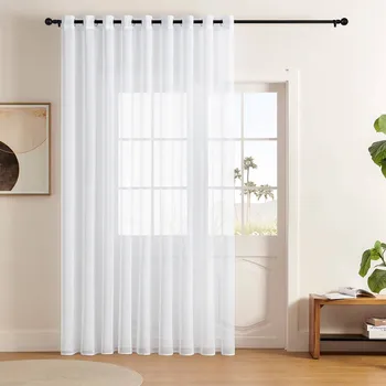 Záclona Velia Bamboo – Stylová záclona z jemného vlákna, 300X260 cm, 1 kus