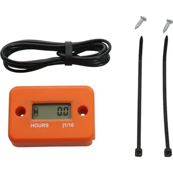 Řídítka PROMX indukční měřič motohodin voděodolný PR06 barva oranžová (EL) (PROMX indukční měřič motohodin voděodolný PR06 barva oranžová (EL))