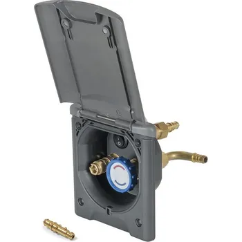 Zahradní sprcha ABL Servisní box pro venkovní sprchu Barva: Bílá