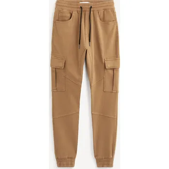 Pánské kalhoty Celio Kalhoty cargo Vokit 1103487 Hnědá 40