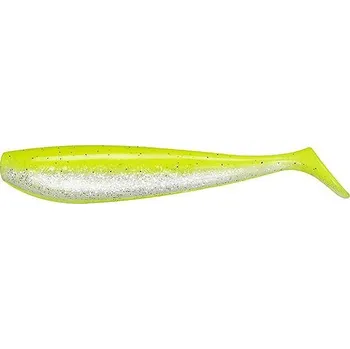 Umělá nástraha FOX Rage Gumová nástraha Zander Pro Shad 10 cm UV Chartreuse Ayu, 4 ks