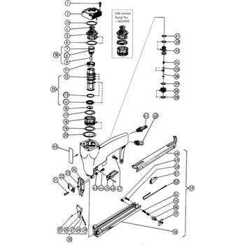 Sponkovačka Návod a kusovník ND na sponkovačku JOSEF KIHLBERG JK24-690