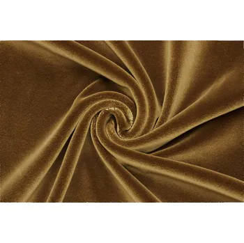 Samet bavlněný - Béžovo hnědá 2. Jakost