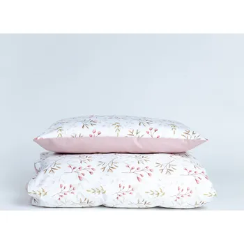 Povlečení Tulimese Povlečení růžové lístečky starorůžové ROZMĚRY POVLAKU NA PEŘINU: POVLAK NA PEŘINU 140X200 CM, ROZMĚRY POVLAKU NA POLŠTÁŘ: POVLAK NA POLŠTÁŘ 70X90 CM