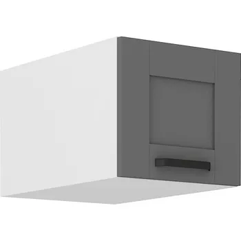 Kuchyňská skříňka Kuchyňská skříňka LUNA 40 NAGU-36 1F, korpus: bílá, barva dvířek: šedá DUST