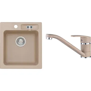Set Alveus (dřez Victoria 20 Beige 55 + baterie Nina Beige 55) SETA25417