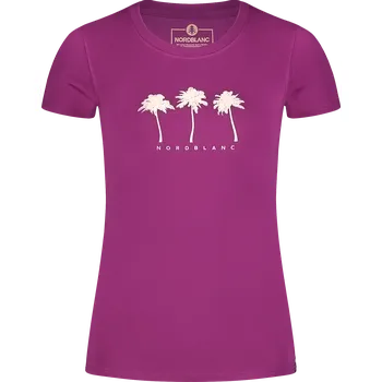 Dámské tričko Dámské triko NORDBLANC COASTLINE NBSLT8168 FIALOVÁ 34