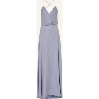 Dámské šaty Unique Dámské Večerní Šaty S Třpytivou Přízí, černošedá, 36