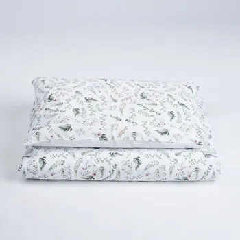 Povlečení Tulimese Povlečení jemné růžičky bílá ROZMĚRY POVLAKU NA PEŘINU: POVLAK NA PEŘINU 100X135 CM, ROZMĚRY POVLAKU NA POLŠTÁŘ: ŽÁDNÝ POVLAK NA POLŠTÁŘ