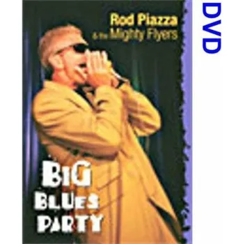 DVD film ROD PIAZZA & THE MIGHTY FLYERS - Big Blu DVD (BPDVD6004)
