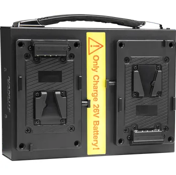 Nanlite Battery Charger for Dual 26V V-mount Battery