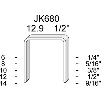 Spona do sešívačky Spony do sponkovačky JOSEF KIHLBERG JK 680-12