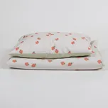 Tulimese Povlečení sladké jahody ROZMĚRY POVLAKU NA PEŘINU: POVLAK NA PEŘINU 90X130 CM, ROZMĚRY POVLAKU NA POLŠTÁŘ: POVLAK NA POLŠTÁŘ 55X35 CM