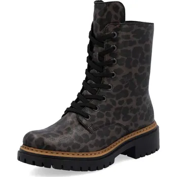 Dámské kozačky Dámská kotníková obuv RIEKER 72627-90 hnědá W5 38