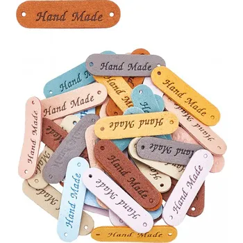 Nášivka Nášivka, HANDMADE, ovál, SVĚTLE HNĚDÁ, 1 kus