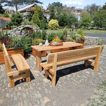 Zahradní sestava Set zahradního nábytku JASAN MASIV