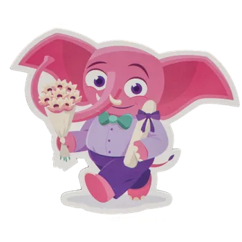 Sexy Elephant Merch – sběratelský magnet Ctitel