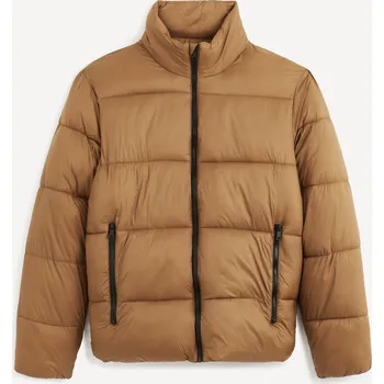 Celio Zimní prošívaná bunda Vusun 1100329 Hnědá M