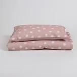 Tulimese Povlečení růžová klubíčka ROZMĚRY POVLAKU NA PEŘINU: POVLAK NA PEŘINU 90X130 CM, ROZMĚRY POVLAKU NA POLŠTÁŘ: POVLAK NA POLŠTÁŘ 55X35 CM