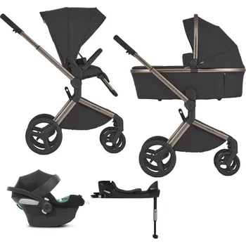 Kočárek pro psa ANEX Kočárek kombinovaný Flo Solo + CBX By CYBEX Aton B2 i-Size + základna