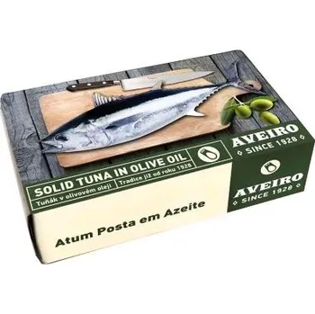 konzervovaná ryba Aveiro Tuňák v olivovém oleji 120 g Příchuť: v olivovém oleji