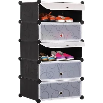 Botník Modulární skříň na boty - 5 úrovňová