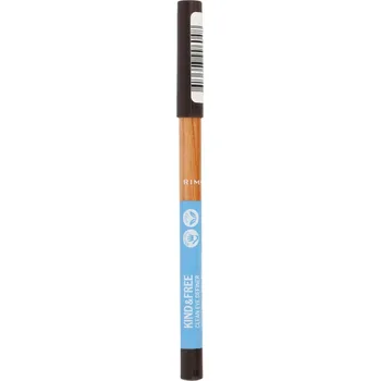 Tužka na obočí Rimmel London Kind & Free Clean Eye Definer (002 Pecan) 1,1 g