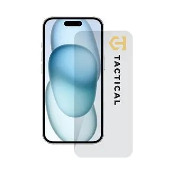 Tvrzené sklo (Tempered Glass) Tactical pro Apple iPhone 15 - čiré - 2,5D