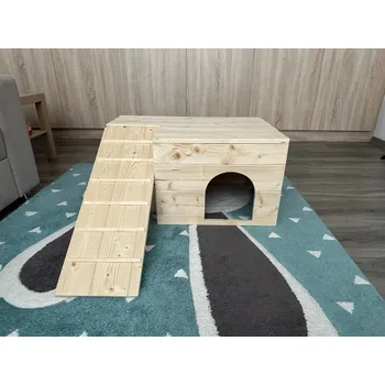 Ukrálička.cz Domek s šikmou rampou Vzhled: Bez jakéhokoliv zábradlí