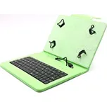C-TECH PROTECT NUTKC-01G obal 7-7,8" FlexGrip, klávesnice, zelený