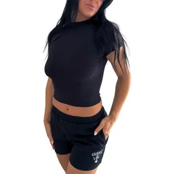 Dámské tričko Dámské triko Guess O5GP04 černé černá S