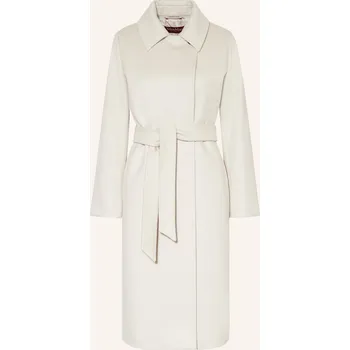 Dámský kabát Max Mara Studio Dámský Vlněný Kabát Bcollag, béžová, 44