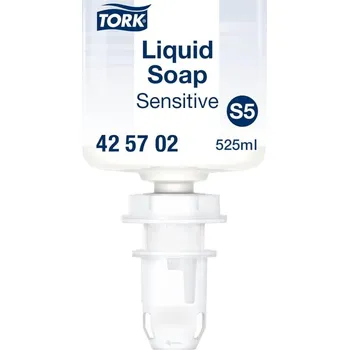 Mýdlo Tork 425702 , tekuté mýdlo extra jemné bílé pro citlivou pokožku, 525ml, S5