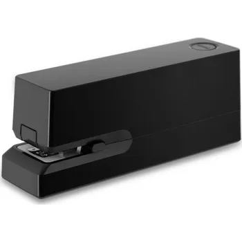 Q Elektrická sešívačka Deli TA750 černá, výkon 20 listů, napájení USB / AA