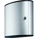 DURABLE 1951, stříbrná schránka na klíče KEYBOX pro 18 klíčenek, leštěný hliník