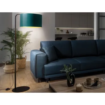 Stojací lampa Vespillo 40x70x151cm stojací 1B zelený/zlatý