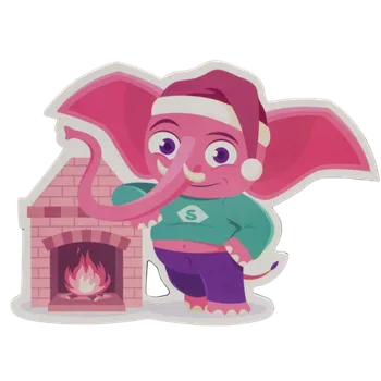 Merch – sběratelský magnet U krbu