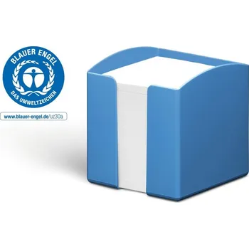 Archivační box Durable zásobník na papírové bločky ECO, modrá, plast, 100 x 100 mm